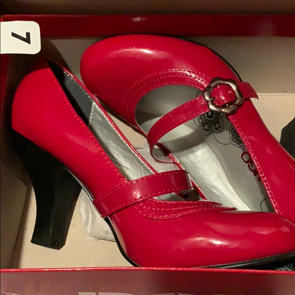 Red shoes